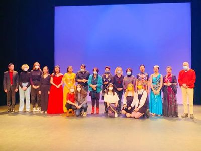 東方雅韻傳友誼 中法藝術(shù)交流協(xié)會藝術(shù)團(tuán)拉羅謝爾大學(xué)演出盡顯中國風(fēng)